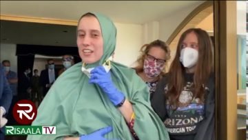 Haweeyneydii ku Afduubneyd Somalia oo sheegtay in Muslimnimadeeda loogu hanjabayo.