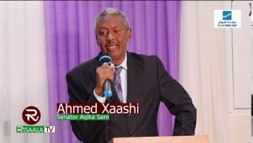 Senator Axmed Xaashi: Aniga iyo Darwalka gaarigeyga waxaa naloo xiray Shabaabnimo.