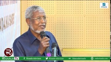 Senator Muuse Suudi”Waxaan aragnaa Heshiis aysan qeyb ka ahayn Ciddaan hawiye……………….