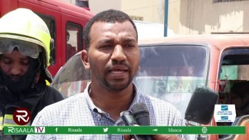 Deb ka kacay Guri ku yaalla Degmada Xamarweyne ee Gobolka Banadir