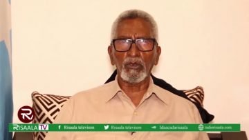 Guddoomiyaha Aqalka Sare BFS Mudane Cabdi Xaashi Cabdullaahi oo ka tacsiyeeyay geerida Alle ha …..