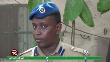 Taliska Booliska Oo Ka Warbixyay Burcad Dhac Ka Gaysan Jiray Muqdisho