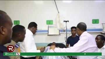 RW Rooble oo Isbitaalka ku baaqday dhaawacyada dagaalkii Wisil