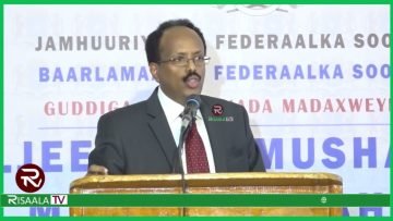 Madaxweynaha muddo xileedkiisa uu dhamaaday ee Farmaajo maka dhabeeyay hadalkaan?