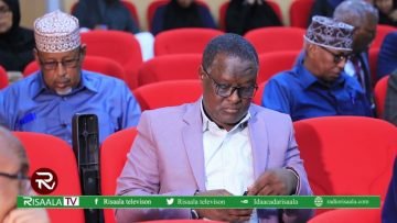 Gudoomiyaha Aqalka sare oo magacaabay xubnaha golahaasi ku matalaya gudiga dastuurka ee labada aqal