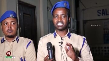 Booliska Muqdisho oo soo bandhigay burcad dhac geysatay